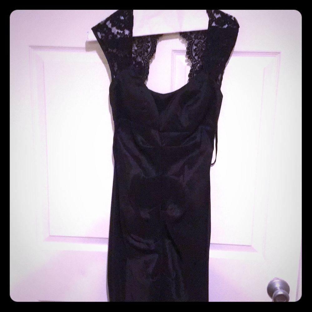 Black prom dress or evening gown